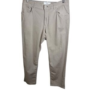 Brax Feel Good | Khaki Cooper Fancy Regular Fit Pants | Sz 36